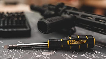 Wheeler 89 Piece Gunsmithing Screwdriver Set with Durable Construction and Storage Case for Gunsmithing and Maintenance