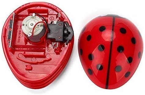Aimeio Portable Beetle Ladybug Mini Handheld Cordless Crumb Sweeper, Battery Operated