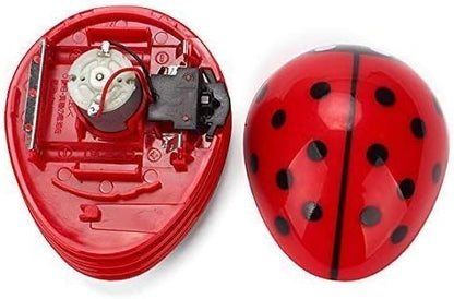 Aimeio Portable Beetle Ladybug Mini Handheld Cordless Crumb Sweeper, Battery Operated
