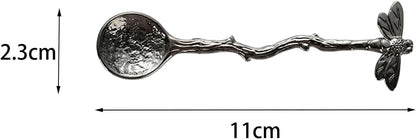 Dragonfly Spoon - Coffee Spoon, Teaspoon, Stainless Steel Tableware for Dessert & Cake