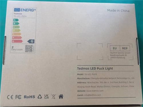 USB Rechargeable RGB Puck Lights with Remote, Black Color Changing Battery Powered Tap Light Classroom Magnetic Push light Stick On Closet lamp Wireless LED Shelf Lighting Under Cabinet Touch Lights