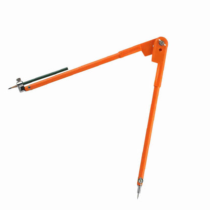 Garosa 9.8 inch Professional Large Compass Carpenters Compass with Pencil Holder for Math Geometry Drafting Art Drawing Circles (Small)