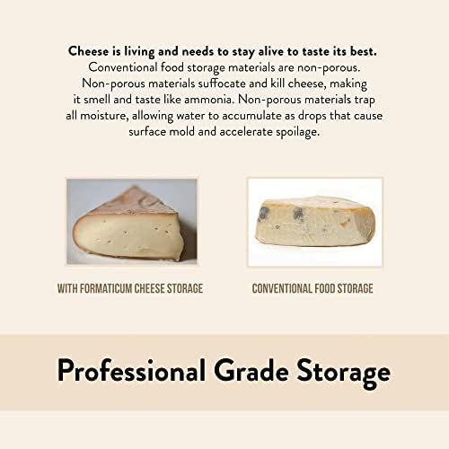 15-Pack 6.25 11 Formaticum - Cheese Storage Bags - x Wax Paper Bags to Keep Cheese or Charcuterie Fresh - Professional