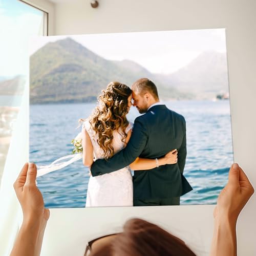 20x28 1.25" DIY Canvas Stretcher Bars, Gallery Depth White Pine Wood Frame Kit, Self-Adhesive & Tool-Free Assembly