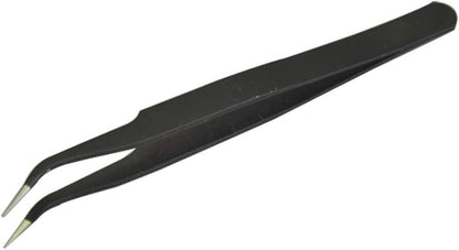 Backflow Cone Incense Tweezers, Stainless Steel Curved Pointed Fine Tip Tweezers for Picking Up Backflow Cone Incense