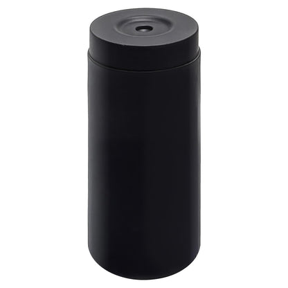 Silicone Dish Soap Dispenser, 8 Oz Refillable Squeeze Bottle, Leakproof for Kitchen Sink, Black