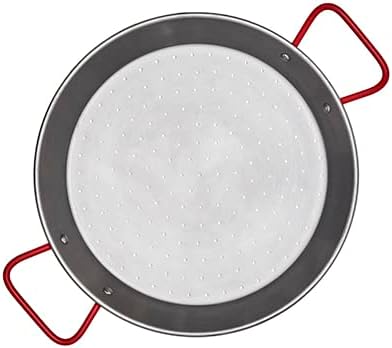Garcima 11-inch Carbon Steel Paella Pan, 28cm