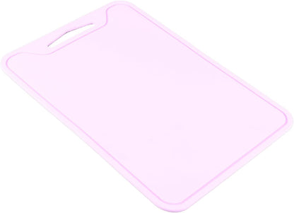 GLOGLOW Safety Food Grade Silicone Cutting Board, 11.8 x 8.7in, Flexible Chopping Board for Home Kitchen Use