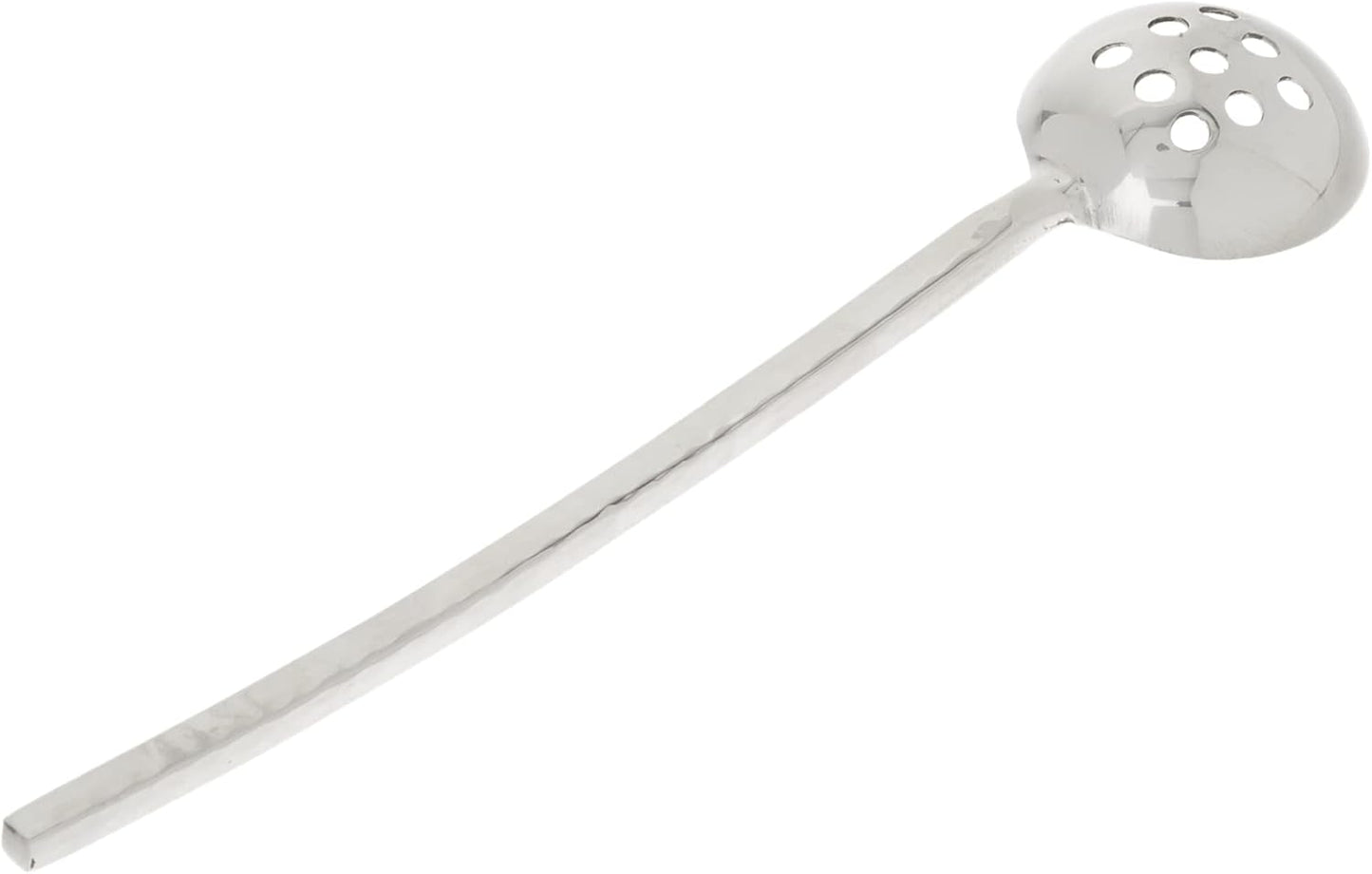 Abbott Collection Hammered Olive Spoon, Stainless Steel