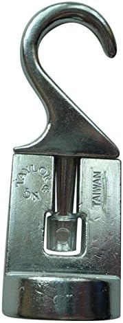 Taylor & Ng 4" Swivel Hook Track Rack - Aluminum