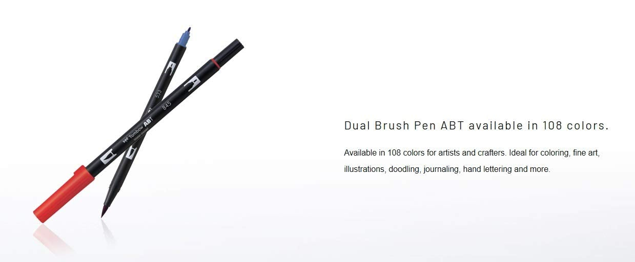 Tombow Dual Brush Pen, ABT, No. 346 (AB-T346)