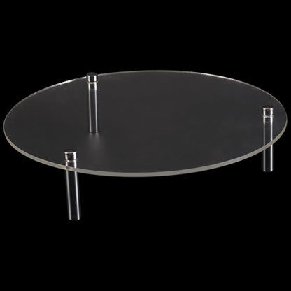 CRASPIRE Acrylic Cake Stands for Dessert Table, Clear Cupcake Display Holder, Round Food Organizer for Party Decoration