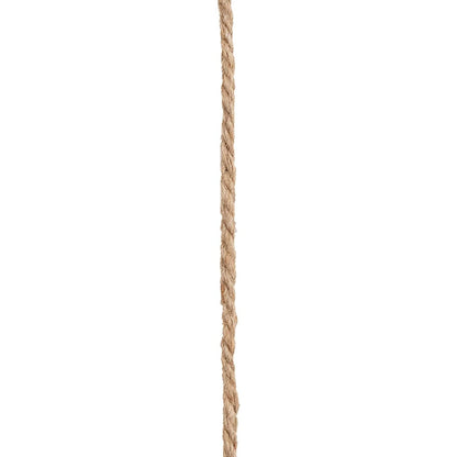 Bright Creations 100 Feet 5mm Thick Twisted Nautical Rope for Crafts and Gift Wrapping - Decorative Hemp Jute String Twine (Brown) - Jute Rope