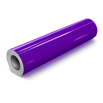 VViViD Purple Gloss DECO65 Permanent Adhesive Craft Vinyl for Cricut, Silhouette & Cameo (20ft x 11.8" Large Roll)