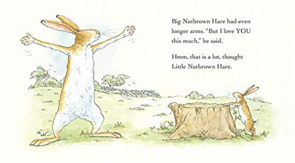 Guess How Much I Love You: (The Heartwarming Tale of Little Nutbrown Hare Loving Right Up to the Moon and Back An Ideal Baby Shower Gift & Easter Basket Stuffer for Babies & Toddlers)