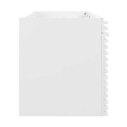 Modway Render 48" Double Sink Compatible (Not Included) Bathroom Vanity Cabinet in White