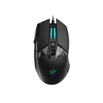 MOJO Silent Dual Mode Wireless Rechargeable Gaming Mouse - Ultra Fast Tournament Level Performance Mouse for PC Gaming w/Adjustable DPI (1000-4800), Custom Software, Macros, and More