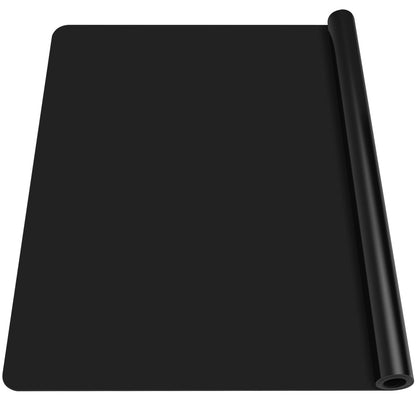 Gartful Black Silicone Mat for Crafts, 35.4 x 23.6 x 0.06 inches Silicone Craft Mat, Extra Large Silicone Sheet Thick Pad for Jewelry Casting Resin Molds, Painting, Counter Table, Placemat, Non-Slip