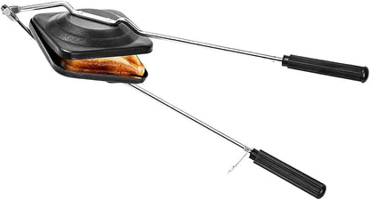 Sandwich Maker Stovetop Toaster, Nonstick Double Side Pressure Pan for Gas Stove, Hot Panini Maker