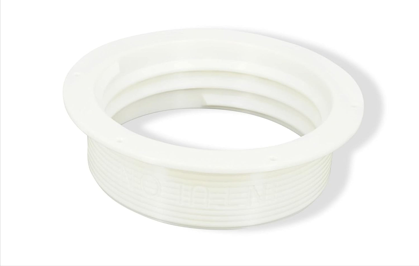 intulon 6-inch Tube Portable AC Air Conditioner/Fan Exhaust Plastic Hose Flange, Off White
