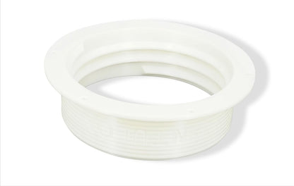 intulon 6-inch Tube Portable AC Air Conditioner/Fan Exhaust Plastic Hose Flange, Off White