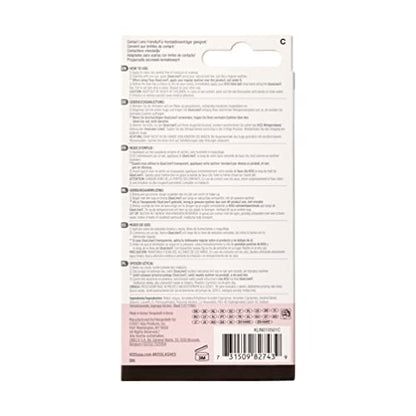 KISS Lash GLUEliner, 2-in-1 Felt-Tip Eyelash Adhesive and Eyeliner, Matte Finish, Foolproof Application, Easy Touch-Up, 0.03 Fl Oz.- Black, Packaging May Vary