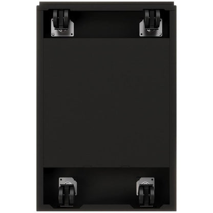 Pemberly Row 2 Drawers 20" Deep Mobile File Cabinet Lockable Pre-Assembled Stationary Letter Size for Home, Office