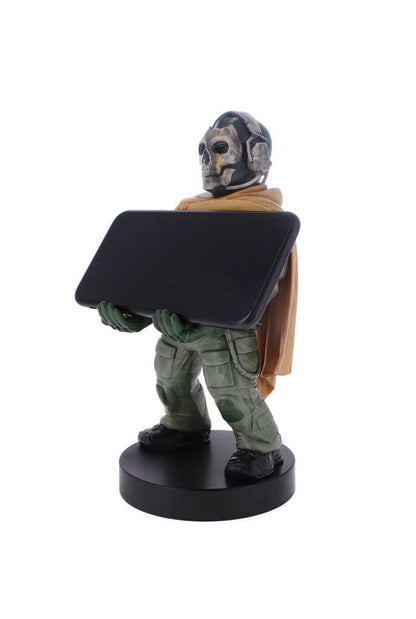 Exquisite Gaming: Call Of Duty: Ghost Warzone - Original Mobile Phone & Gaming Controller Holder, Device Stand, Cable Guys, COD Licensed Figure