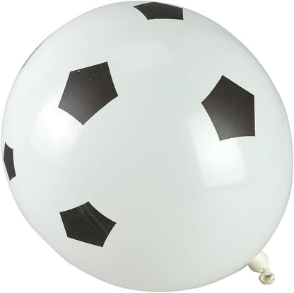 BinaryABC Soccer Latex Balloons, Football Balloon, Sports Theme Birthday Party Decorations, 30Pcs