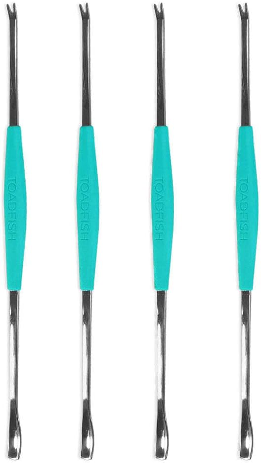 Toadfish Stainless Steel Seafood Forks, Picks