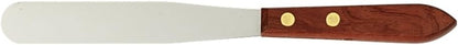 Apothecary Products Stainless Steel Spatula and Blade - Wood Handle for Pills, Medicine, Vitamins (5 in)