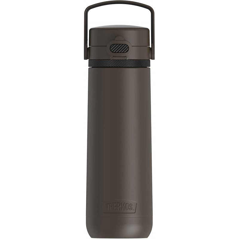 THERMOS ALTA SERIES Stainless Steel Direct Drink Bottle, 16 Ounce, Espresso Black