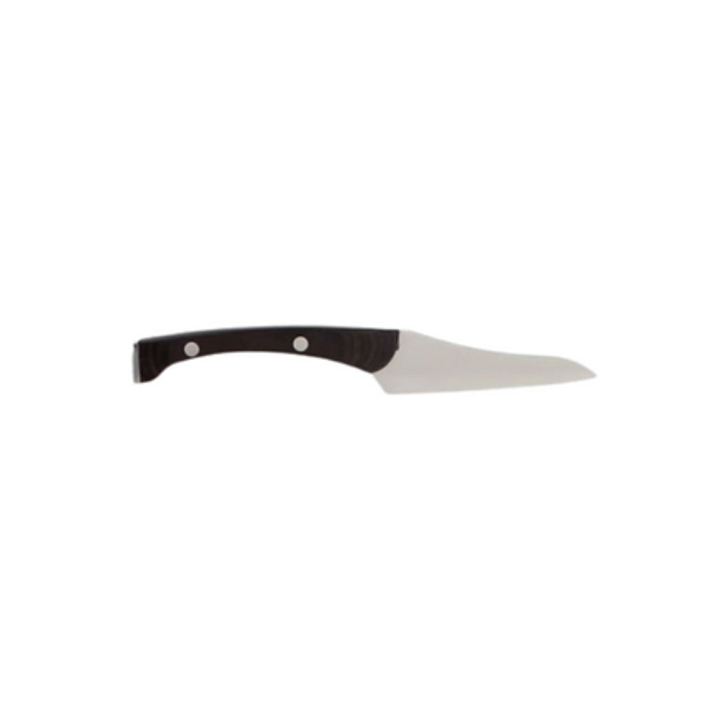Knork Pakkawood Walnut Paring Knife, 3.5 Inch High Carbon Stainless Steel, 2 Piece Set