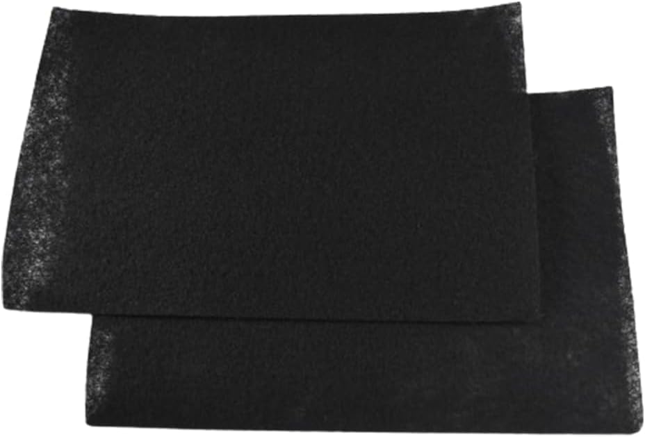 HQRP 2-Pack Activated Charcoal Filters for Kitchen Aid and Whirlpool Over the Range Microwave Hood