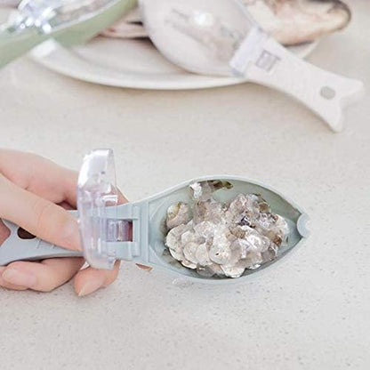Gnker Fish Scaler Skin Brush, Fast Remove Fish Knife Cleaning Peeler Scaler Scraper