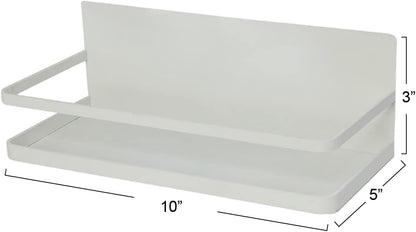 Household Essentials Metal Spice Organizer - Magnetic, White