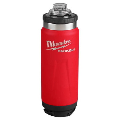 Milwaukee Packout Thermal Bottle 709 Ml (Red) - 48-22-8396R