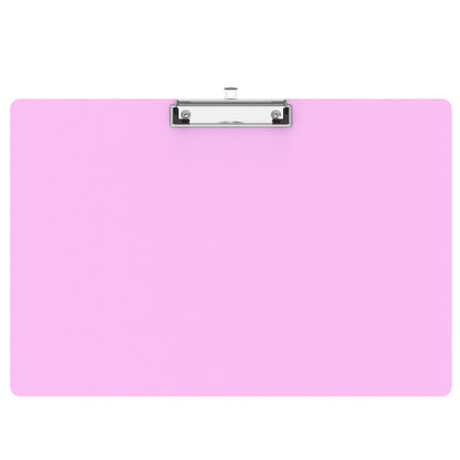 Macroclo Extra Large 11x17 Clipboards, Plastic Pink Drawing Boards, Horizontal Clip Board, Landscape Layout. Suitable for Watercolor, Sketching, Painting. Art & Drafting Supply