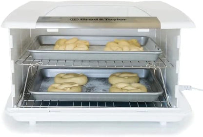 Brod & Taylor Accessory Shelf with Folding Legs, Stainless Steel for Folding Proofer & Slow Cooker