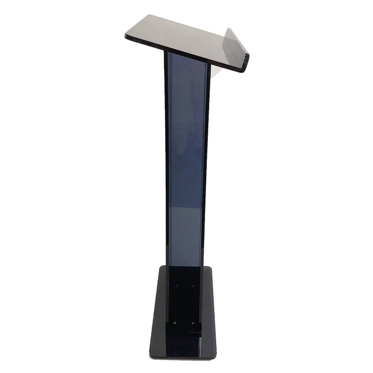 BTZHY Lectern Podium Stand, Acrylic Pulpit Transparent Podium Church Wedding Podium School Stage Host Business Office Furniture Conference Display Stand
