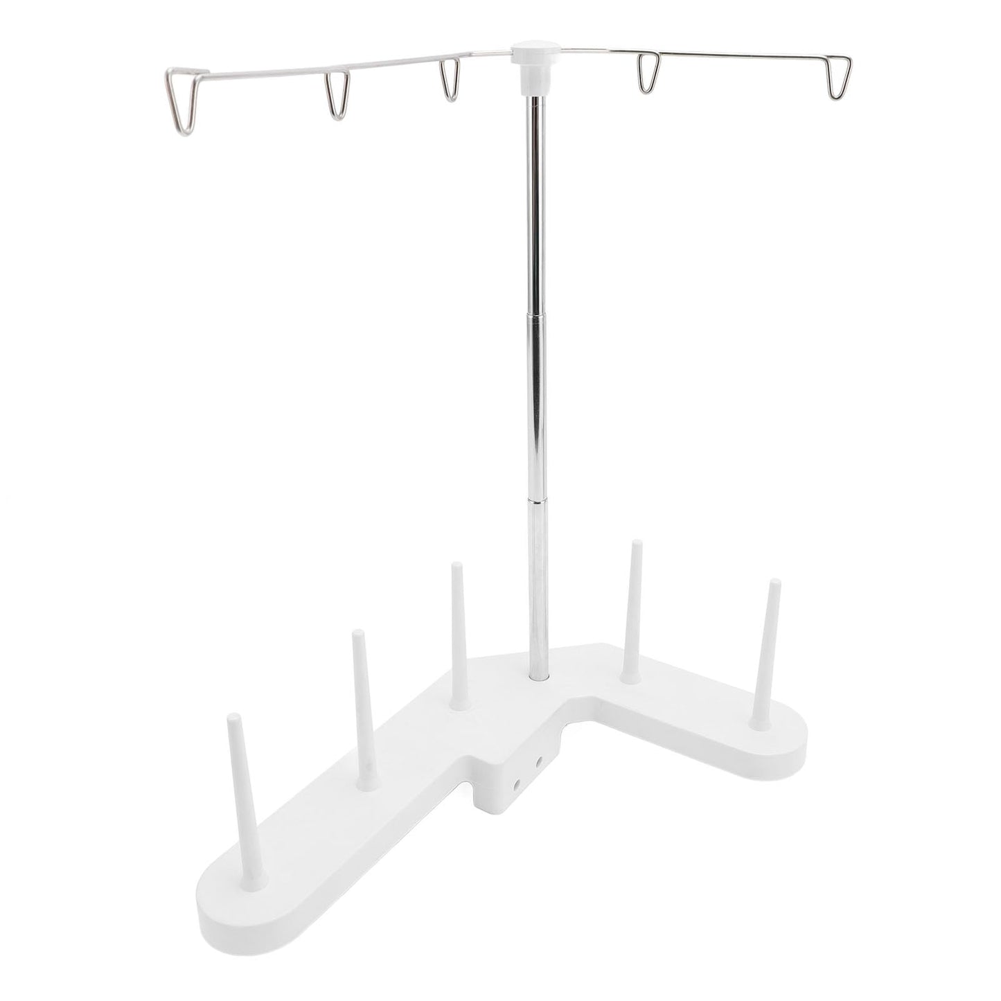 Adjustable 5 Spools Thread Stand Holder for Home Sewing Machine, Neatly Organize with Sewing Machine Thread Holder, Spool Rack