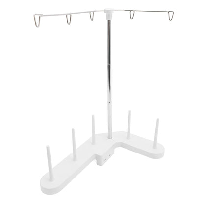 Adjustable 5 Spools Thread Stand Holder for Home Sewing Machine, Neatly Organize with Sewing Machine Thread Holder, Spool Rack