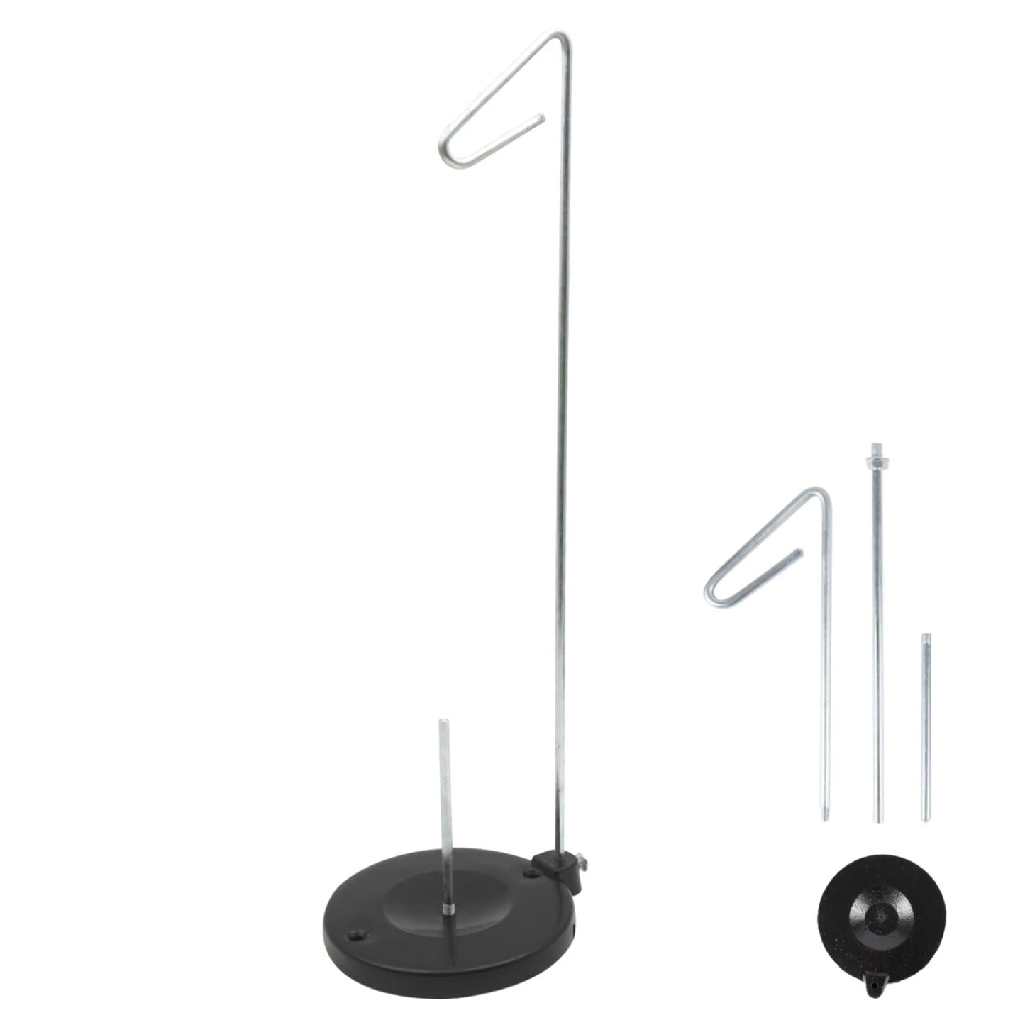 Apvok Single Thread Stand Large Spool Holder Cone Thread Stand Spool Holder for Sewing Machine Ensures Smoother Feed-Sewing Or Quilting Thread Holder Or Stand with Heavy Cast Iron Base