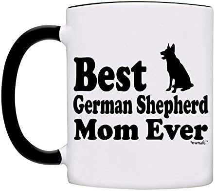 German Shepherd Mom Ever Mug-0051 - Black