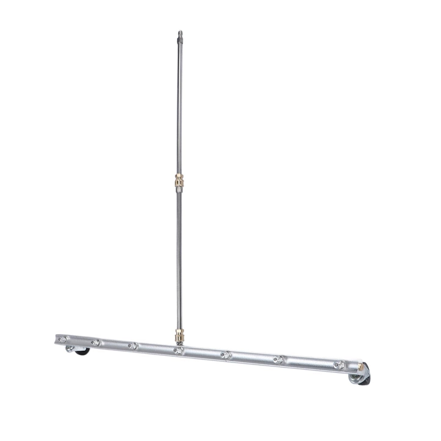 39.37inch Pressure Washer Cleaner, Power Pressure Washer Attachment, Stainless Steel Water Broom with 1/4inch Quick Connector, Surface Cleaner for Household and Business Use (for Undercarriage