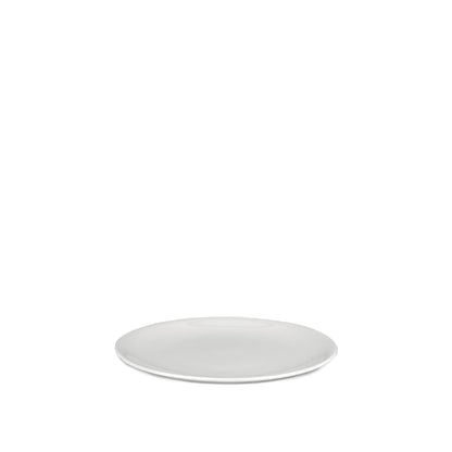 Alessi AGV29/5 All Time - Dessert Side Plate, Bone China, White, Set of 4