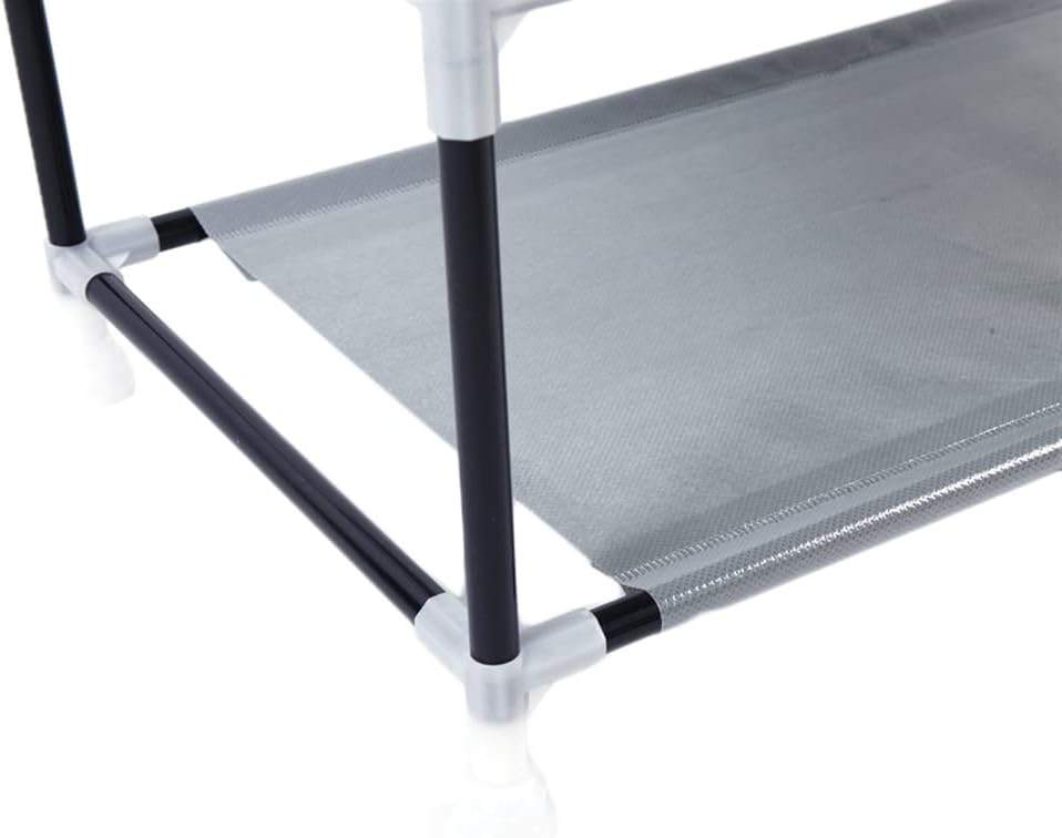 Generic 63" 10-Floor Closet, The Large Shoe Rack Large with dust Cover Shoe Rack with Covers on The Non-Woven Shoe