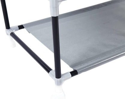 Generic 63" 10-Floor Closet, The Large Shoe Rack Large with dust Cover Shoe Rack with Covers on The Non-Woven Shoe