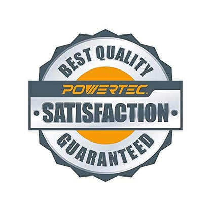 POWERTEC Sawhorse Brackets, Set of 2 Saw Horse Brackets w/ 500Lbs Capacity, Heavy Duty Brackets for Use with 2x4 Lumber, Construction Tools for Carpenter, Contractors (71026V)