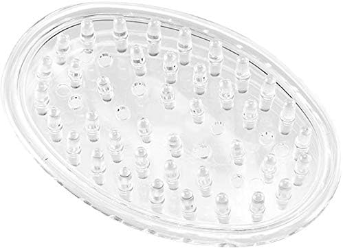 Counter, 0.75 3.25 4.75 iDesign Plastic Soap Saver, Holder Tray for Bathroom Shower, Kitchen, in. x in. x in., Clear